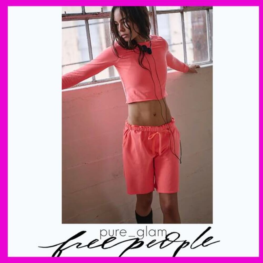 Free People matching set shorts and top